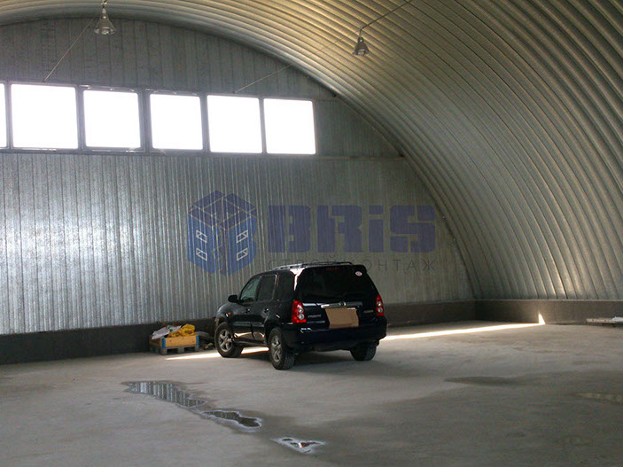 арочный ангар строительство монтаж шымкент